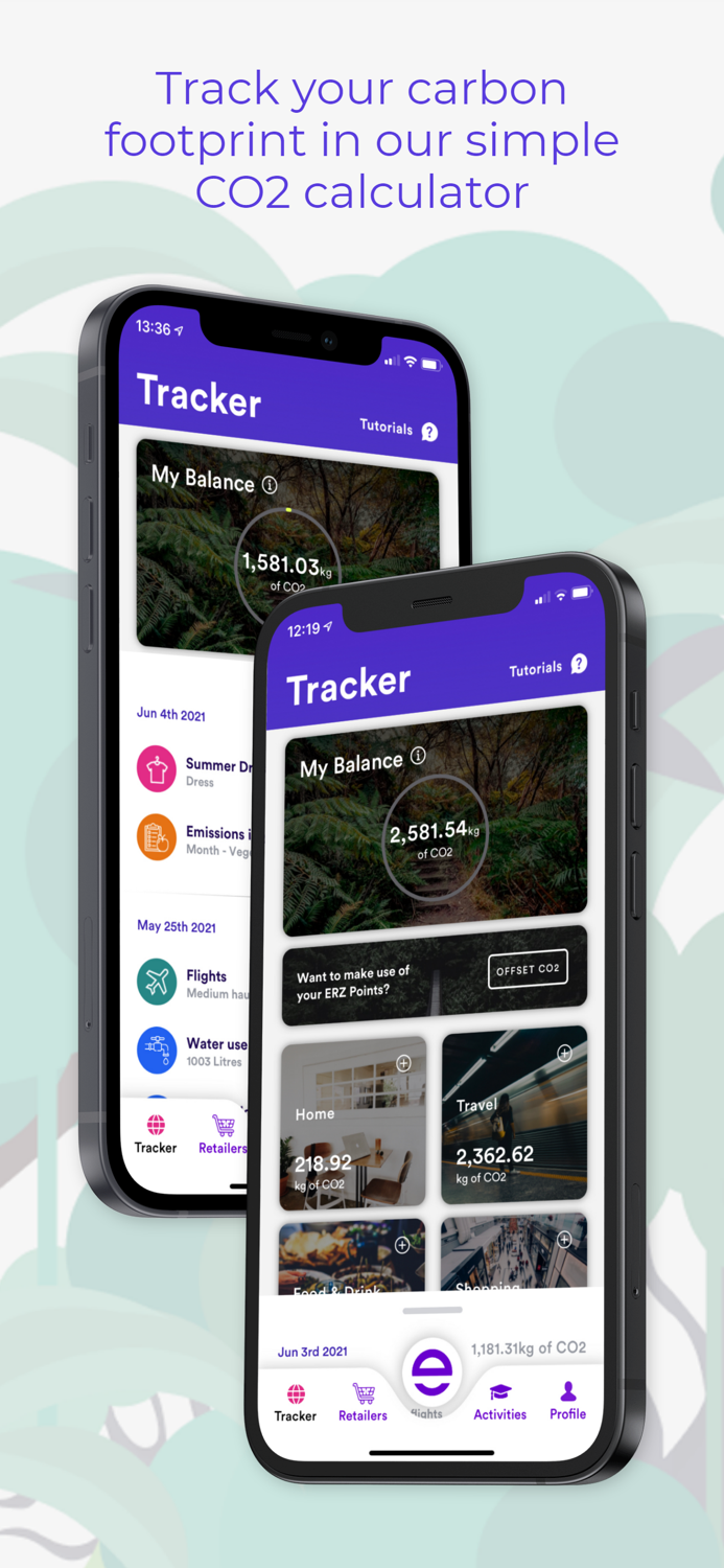 Earth Rewards Carbon Tracker