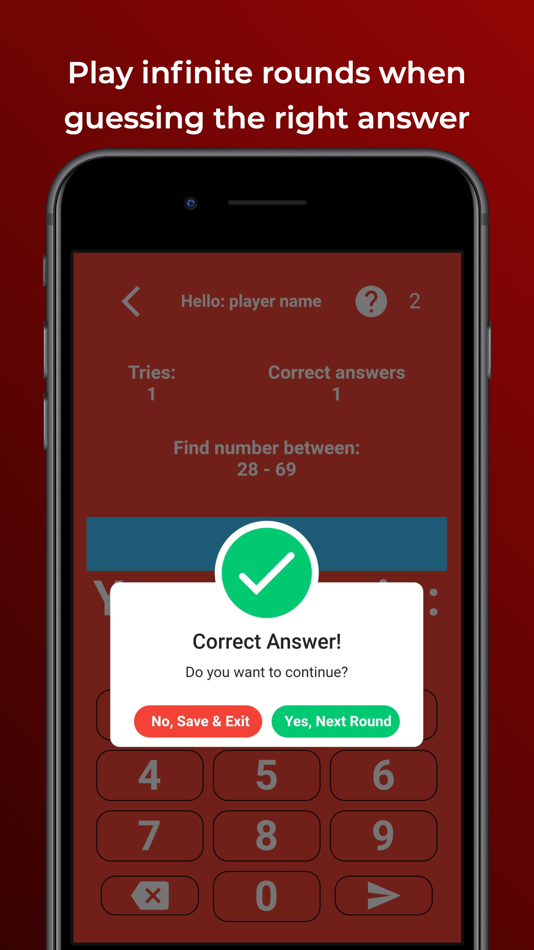 #4. Guess The Mystery Number (iOS) 由: Mohamad Hassan Hijab