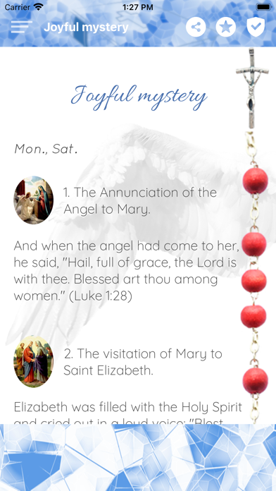 Mary undoer of knots Screenshot