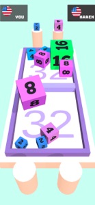 Dice Merge 2048 screenshot #9 for iPhone