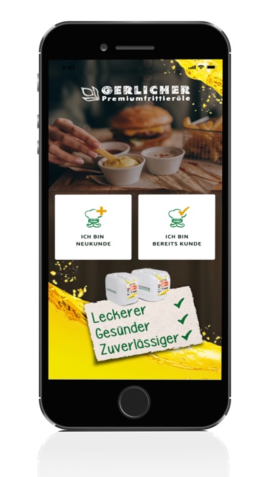 GERLICHER Premiumfrittieröle Screenshot
