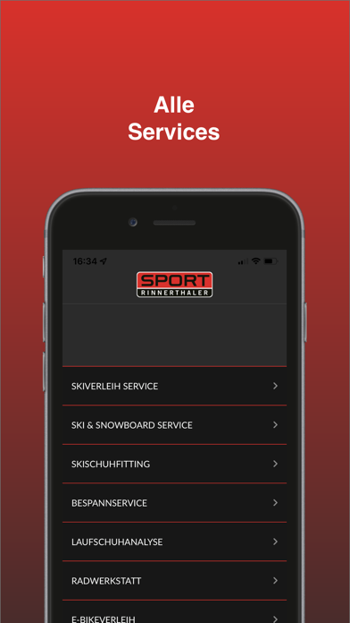 Sport Rinnerthaler Screenshot