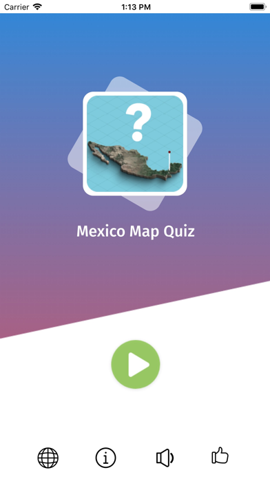 Mexico: States Map Quiz Game Screenshot