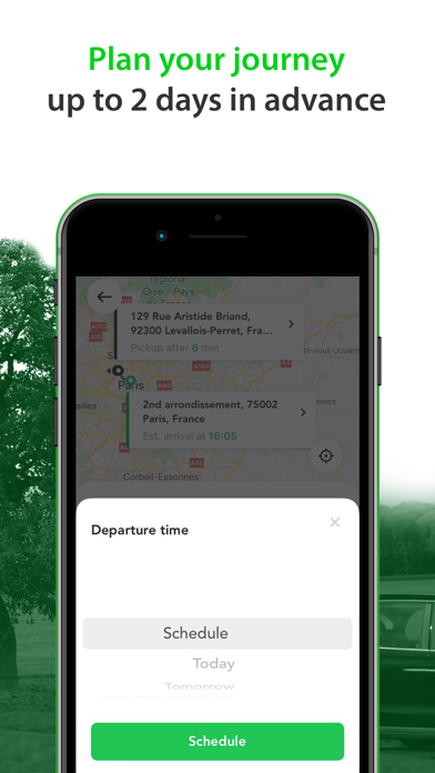 Caocao – chauffeurs VTC Paris Screenshot