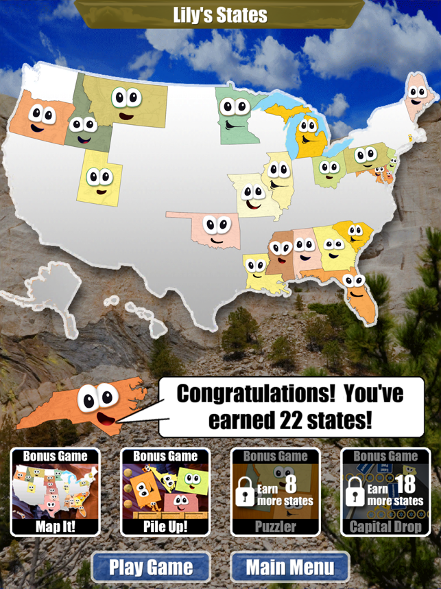 ‎Stack the States® Screenshot