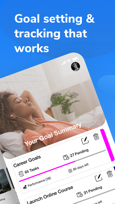 Goal Achiever: Goal Tracker Screenshot