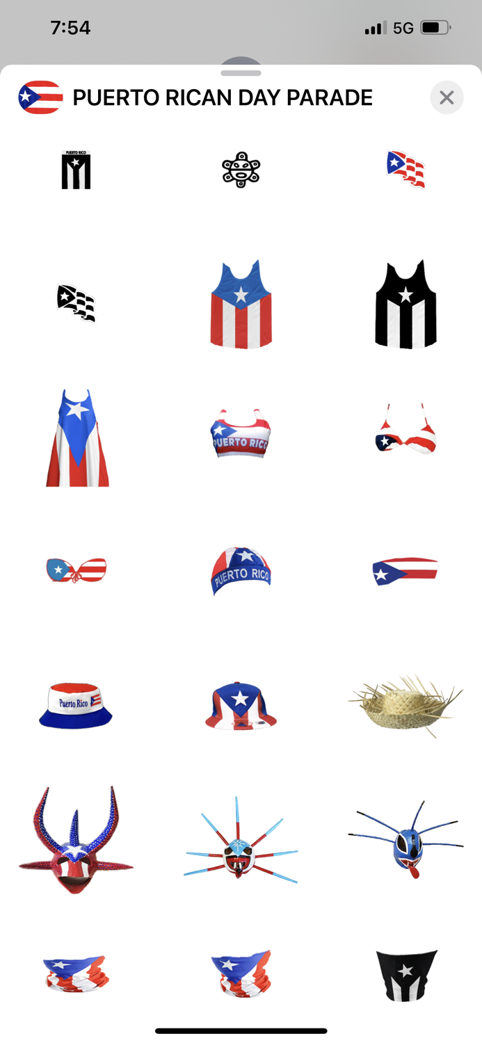 PUERTO RICAN DAY PARADE MEMOJI
