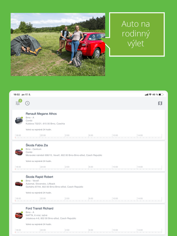 Screenshot #4 pour Autonapůl (carsharing)