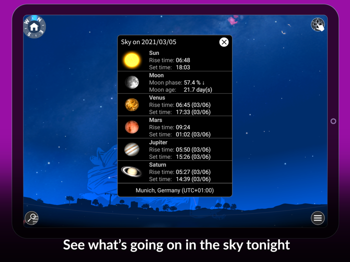The Sky by Redshift Astronomy