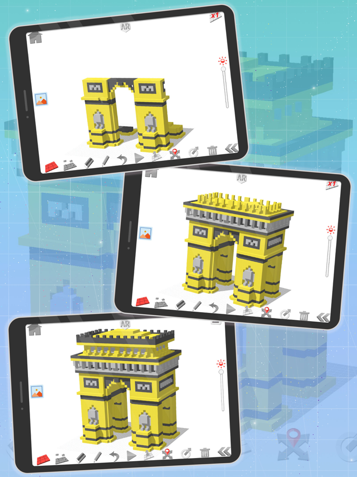 Blocks Builder - 3D and AR App