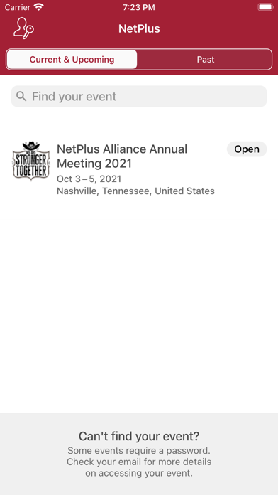 How to cancel & delete NPA Annual Meeting from iphone & ipad 2