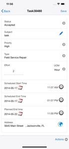 Oracle Mobile Field Service screenshot #3 for iPhone