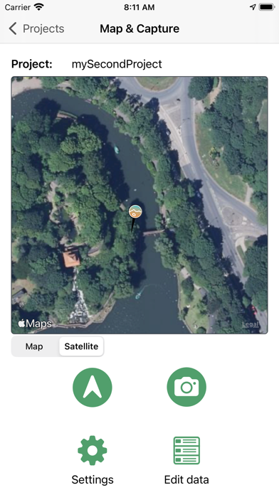 Screenshot #3 pour GPSnaps: pocket survey mapping
