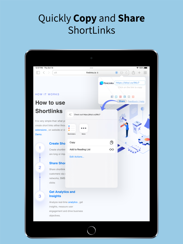 FireLinks URL Shortener
