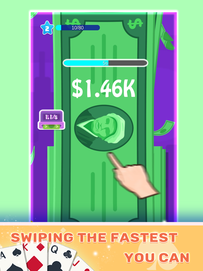 Solitaire  Swiping King