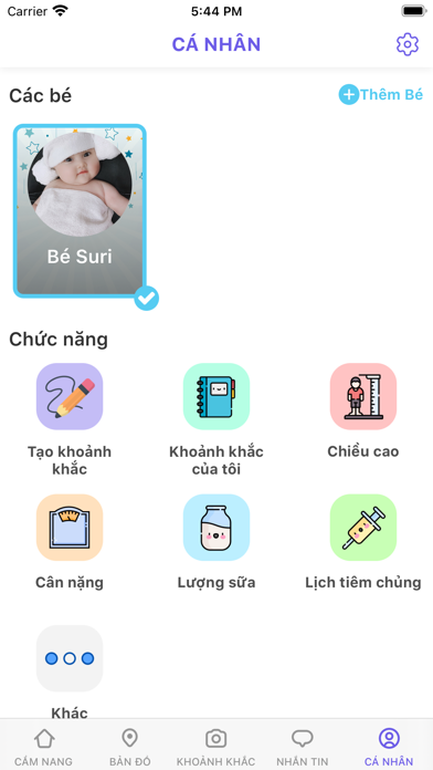 Mẹ và Bé - Mom and Baby Care Screenshot