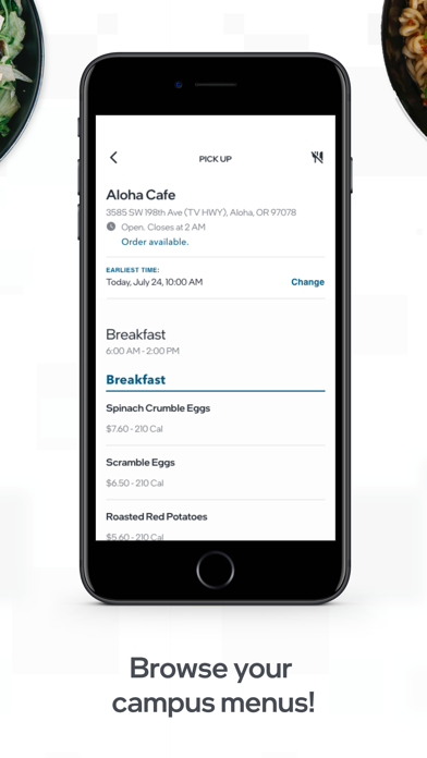 Ingredients Cafés Screenshot