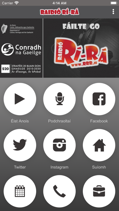 Raidió Rí-Rá Screenshot