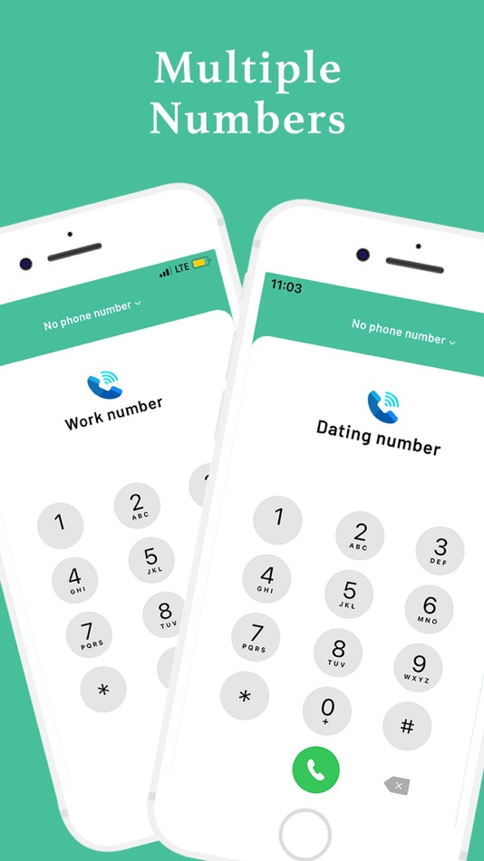 #1. 2nd Line, Second Phone Numbers (iOS) Podle: Dengke Li