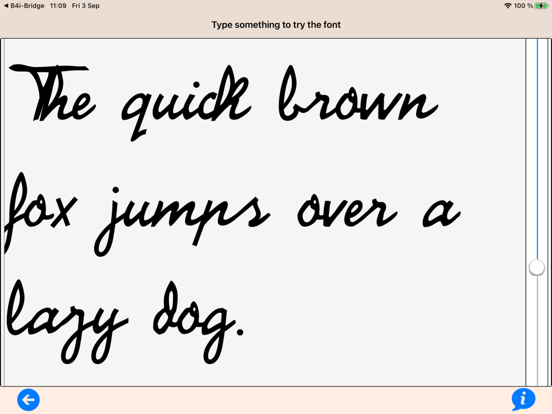 Handwriting Fonts Mobile screenshot 2