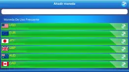 cambio de divisas hd iphone capturas de pantalla 4