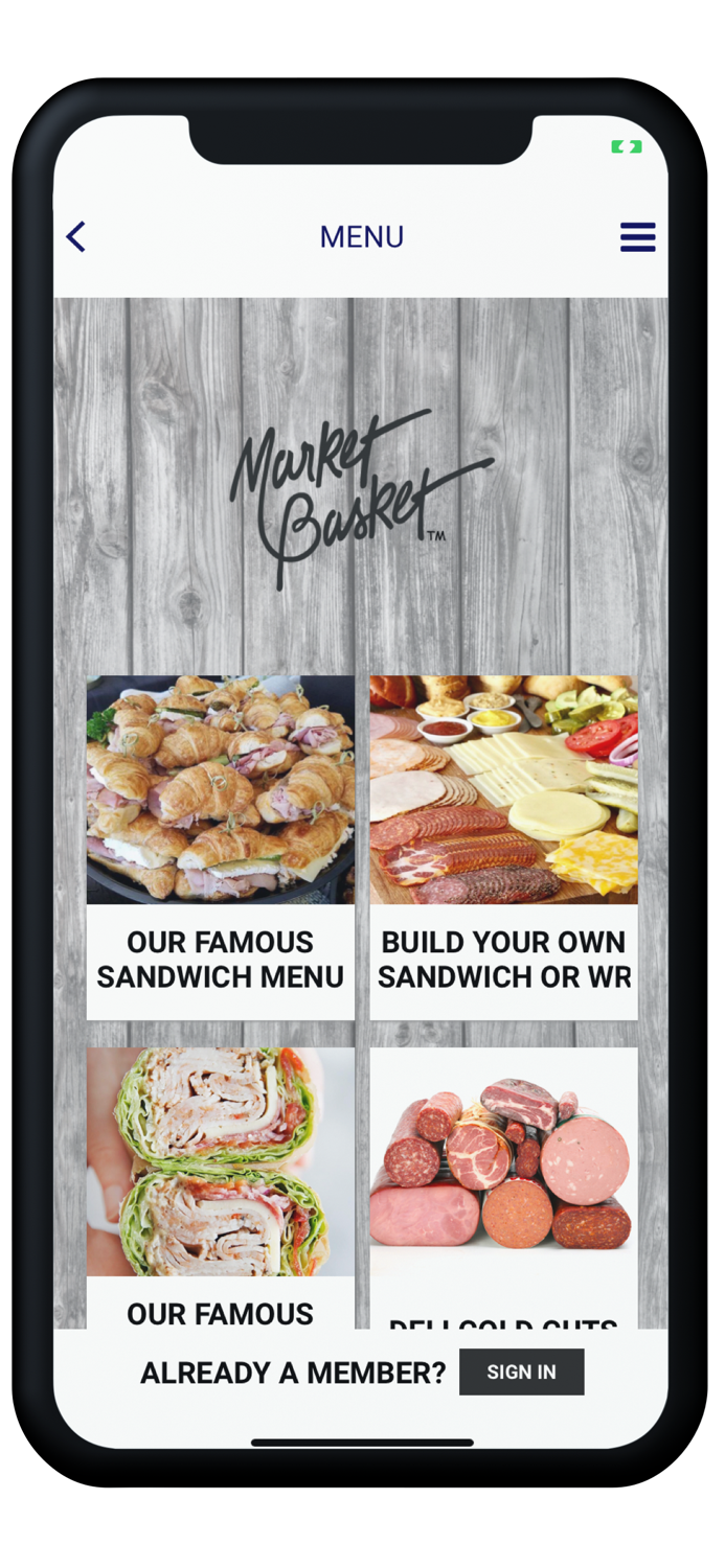 The Market Basket App