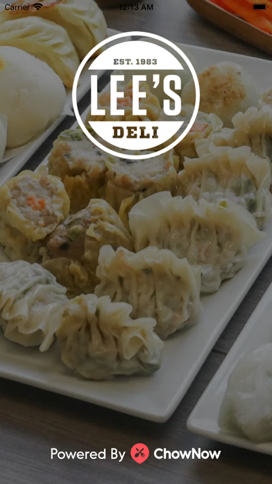 Lee's Deli Screenshot