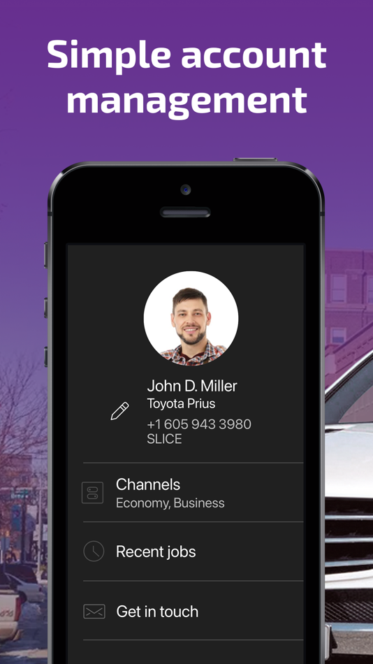 #1. SLICE Driver app (iOS) โดย: SLICE-C