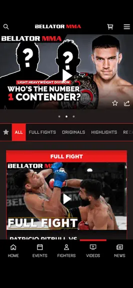 Game screenshot Bellator MMA apk