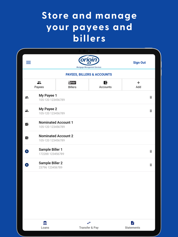 Origin Mortgages Mobile Access
