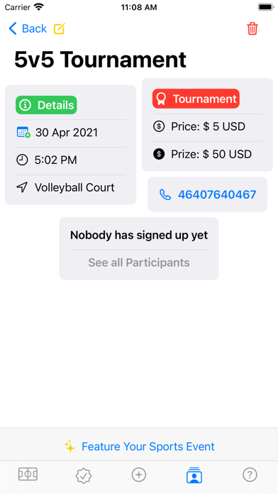 Sportal - Sports Events Screenshot