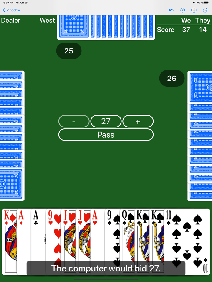Pinochle - Expert AI