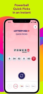 Lottery USA screenshot #2 for iPhone