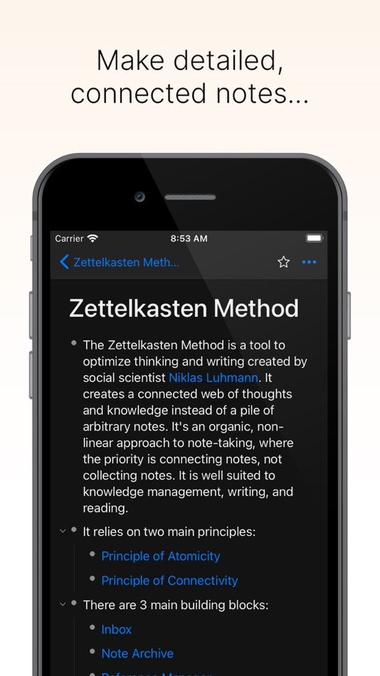 #3. Hypernotes by Zenkit (iOS) 由: axonic