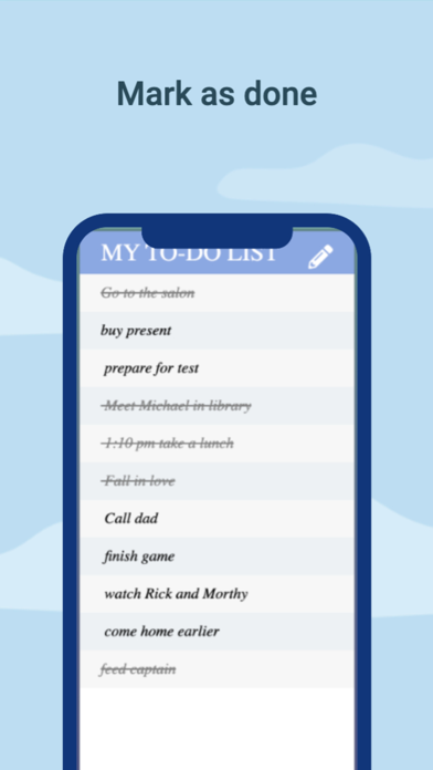 Todolistus Screenshot