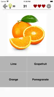 fruit and vegetables - quiz iphone screenshot 4