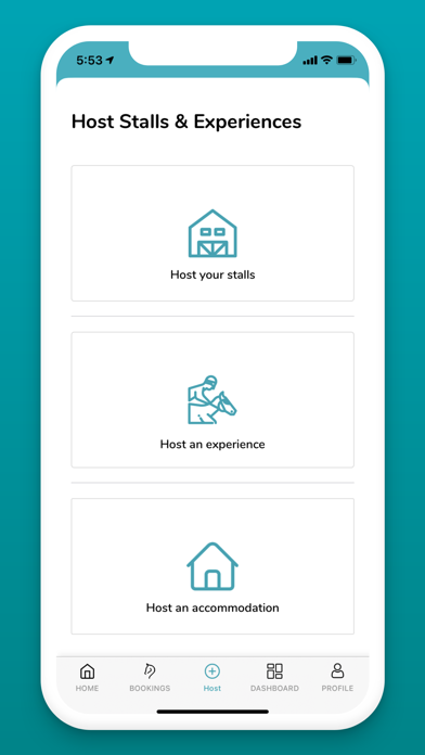 HorseBnB Screenshot