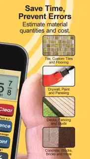 material estimator calculator iphone screenshot 2