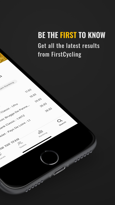 FirstCycling Screenshot