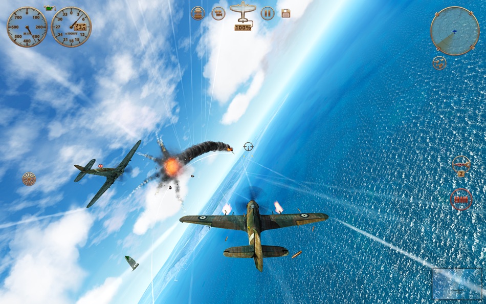 #2. Sky Gamblers - Storm Raiders (macOS) di: Atypical Games