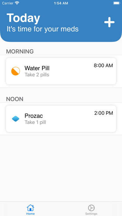 The MedMinder Screenshot