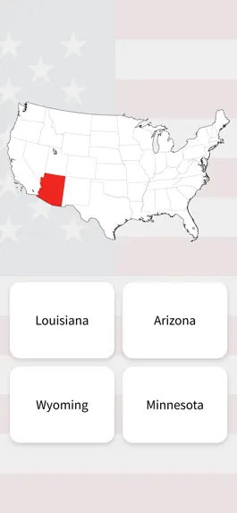 Game screenshot USA Quiz - Guess all 50 States apk