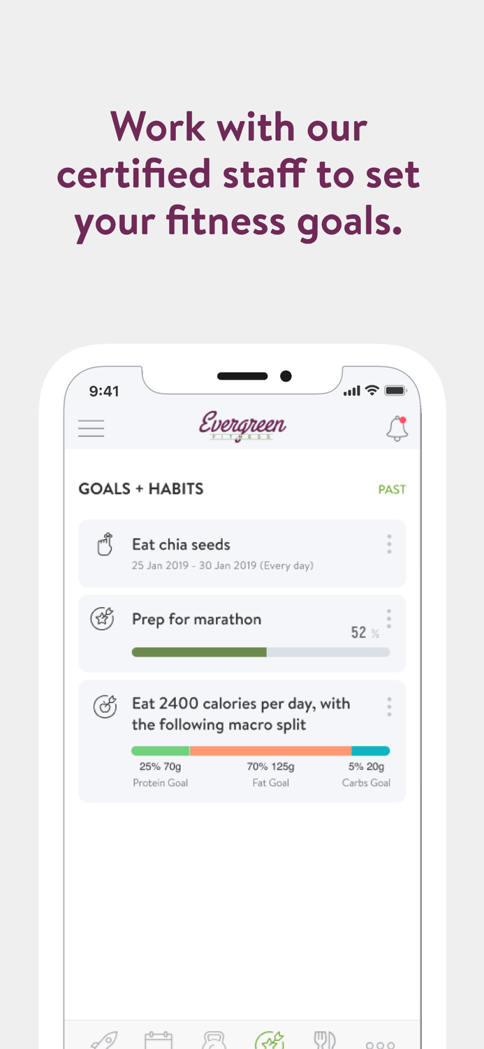 Evergreen Fitness at Home