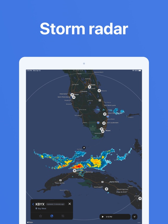 rainviewer weather radar live on the
