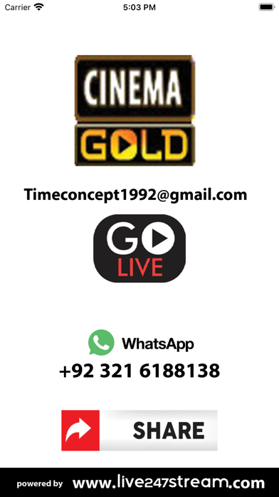 Cinema Gold TV Screenshot