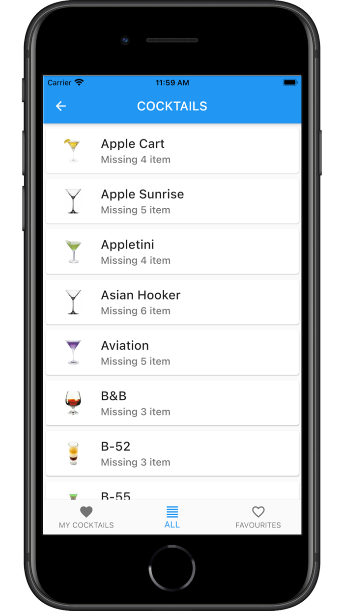 My Cocktail App
