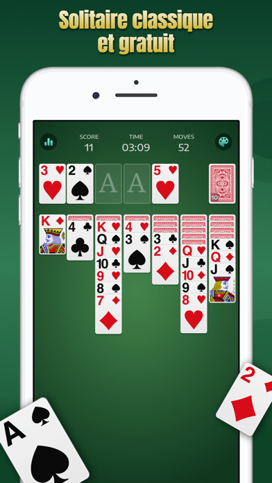 Screenshot #1 pour Solitaire - Card Games Classic