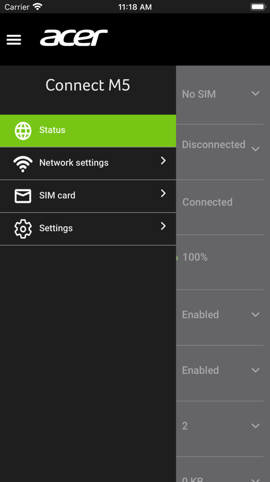 #4. Acer Connect M5 (iOS) Podle: Acer Incorporated