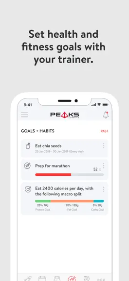 Game screenshot PEAKS Lifestyle Training hack