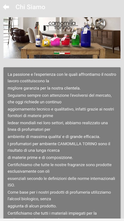 Camomilla Torino by Crearelatuapp di Lorenzo Aguzzi